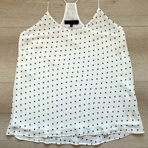 Be Cool Flowy Polka Dot Tank Top NWOT